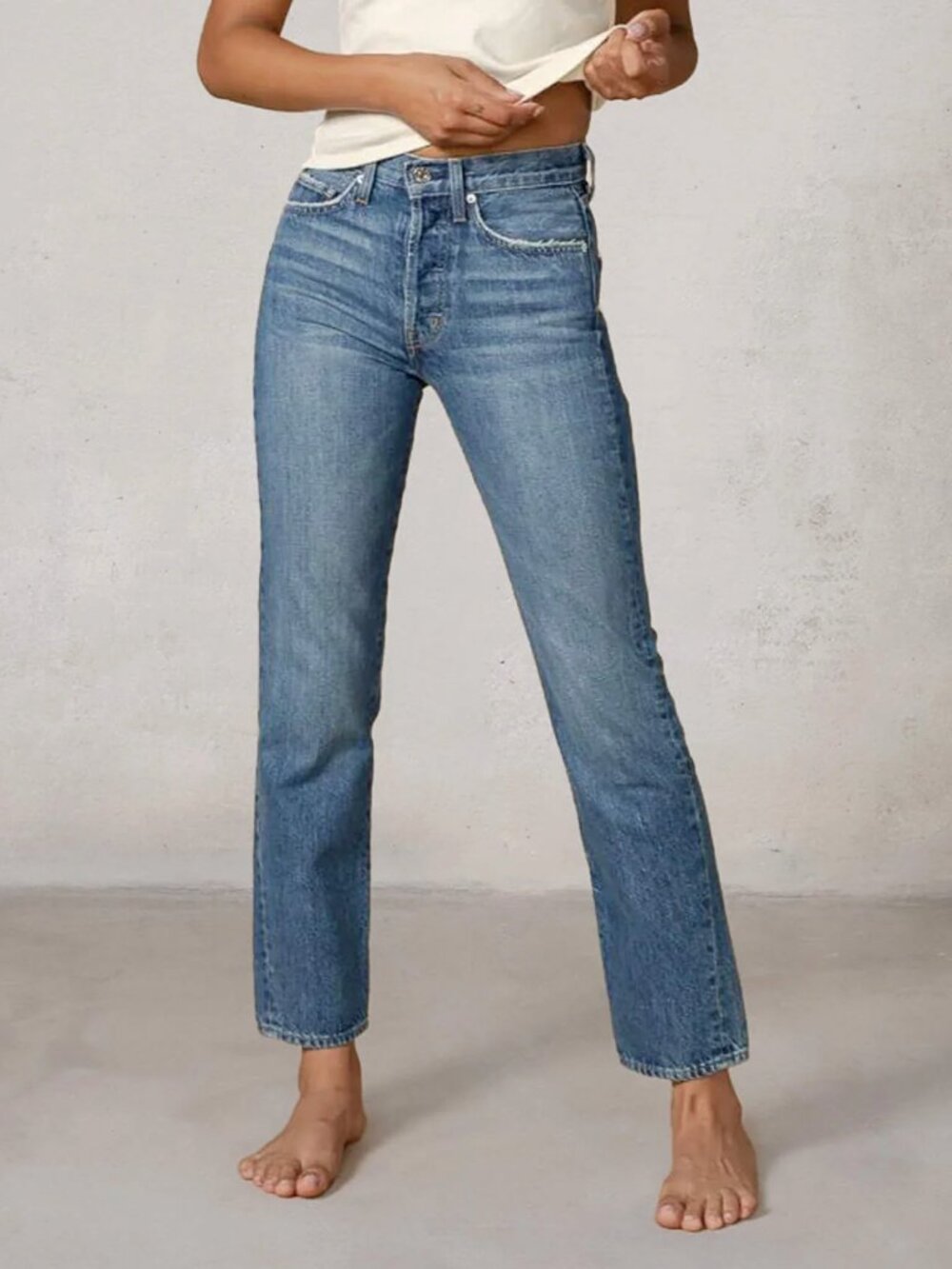 Edwin Elin Straight Leg Jeans in Hangout Size 27